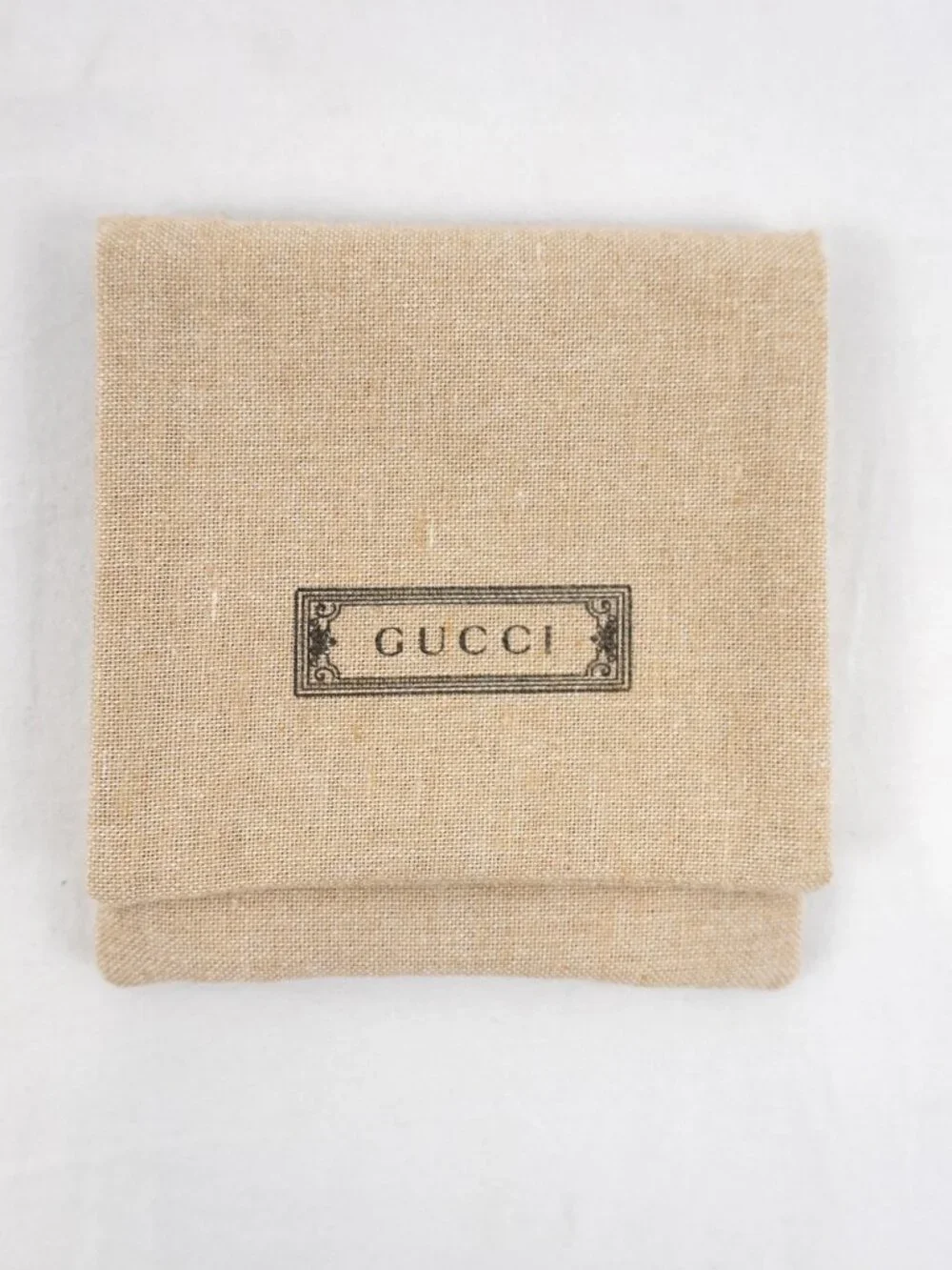 Gucci GG Supreme Logo Bifold Wallet In Beige & Brown Coated Canvas With Dust Bag - Picture 12 of 13